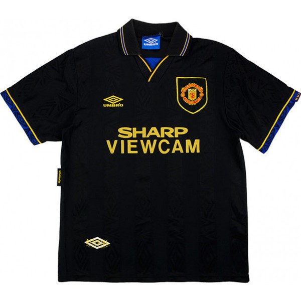 Camiseta Manchester United Segunda equipación Retro 1994 Blanco